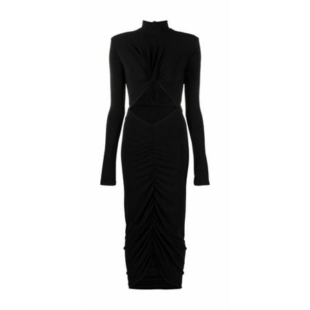 Andamane Knitted Kjole Sort, Dame