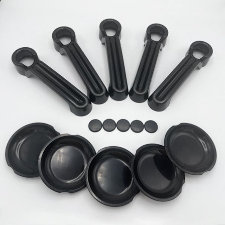 Utvendige dørhåndtak kompatible med 2007-2018 Jeep Wrangler, Jeep Li