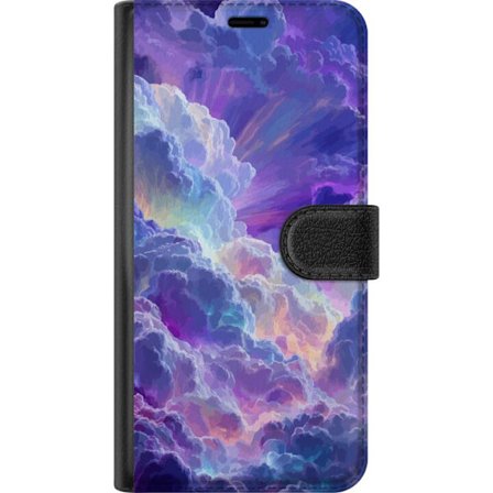 Kompatibelt Plånboksfodral till Motorola Edge 50 Fusion Färgade drömmoln