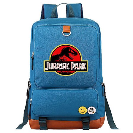 Fashion Adventure Dinosaur Jurassic Park World Boy Girl Book School Bag - Ihanteellinen reppu naisille, pojille, tytöille ja teini-ikäisille, 