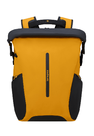 Samsonite Rolltop Ryggsäck Resväskor Dam Gul 49