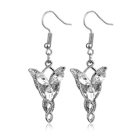 Trendikkäät Arwen Evenstar Riippuvat Korvakorut Lord Elf Prinsessa Kristalli D