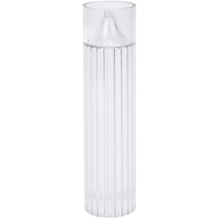 Pillarljusform Cylinder Rib Plast Ljusformar 6 Tum