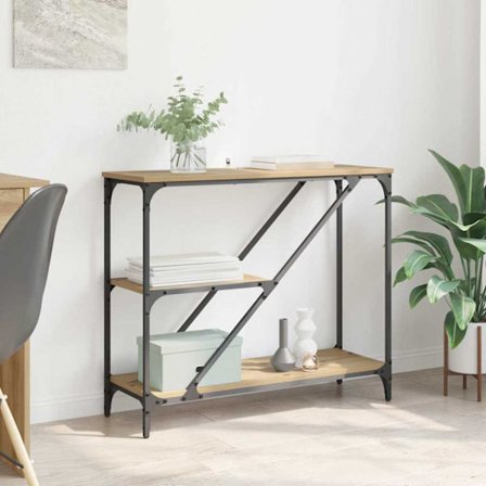 Konsolbord Artisan Ek 88,5 x 30 x 75 cm Konstruerat trä