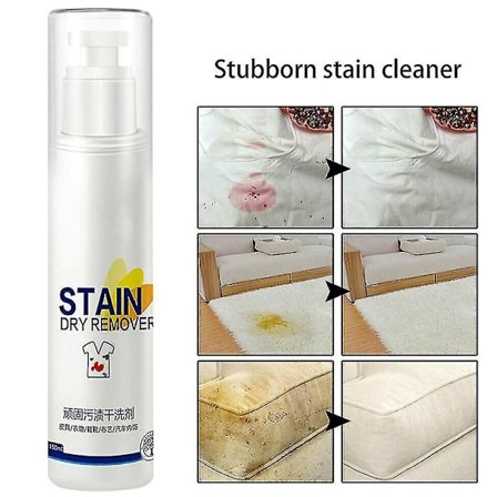 150ml Rensespray Kemisk rensning fjerner nemt genstridige pletter på sko Tøjsofa