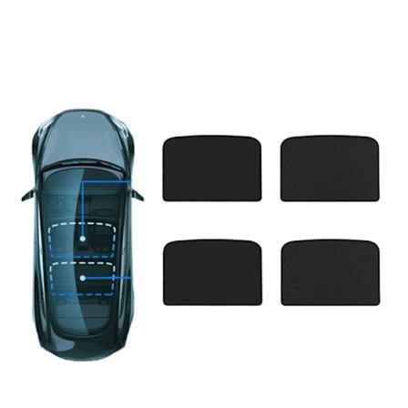 Issolskydd för Tesla Model 3 (2019-2023) & Model Y Modell Y