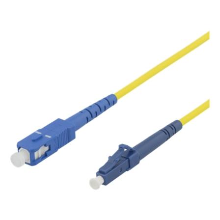 DELTACO Fiberkabler, LC - SC, 9/125, OS1/2, singlemode - 2m