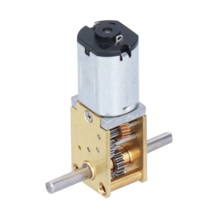 Lavt Støy Mikro Spur Gear Motor for DIY Robotleker 136 RPM