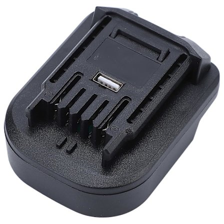 Batteriadapterkonverter ABS Elektrisk tilbehør til Worx 20V 4 PIN til 5 PIN med USB