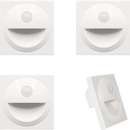 Arote LED-innfelt vegglampe, trappelys KLB