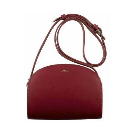 A.p.c. A.p.c. Mini Demi Lune Rød, Dame Skuldertasker, Størrelse: ONE Size