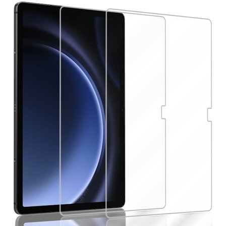 2-Pack Samsung Tab S9 FE Plus Skärmskydd - Härdat Glas 9H - Super kvalitet 3D