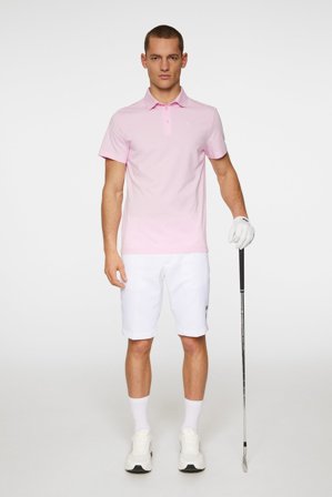 J.Lindeberg - Golf - Bridger Polo - Pink - Man - M