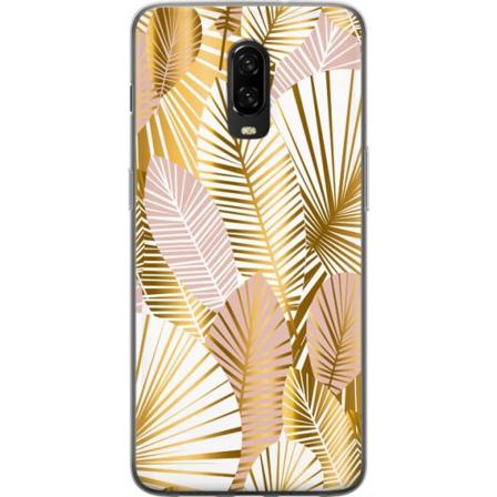 OnePlus 6T L pin kyv kuori Kulta