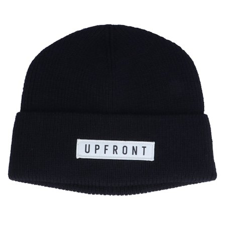 Upfront - Ocean Knit Beanie Black Cuff Cuff Black Beanie - @ Hatstore