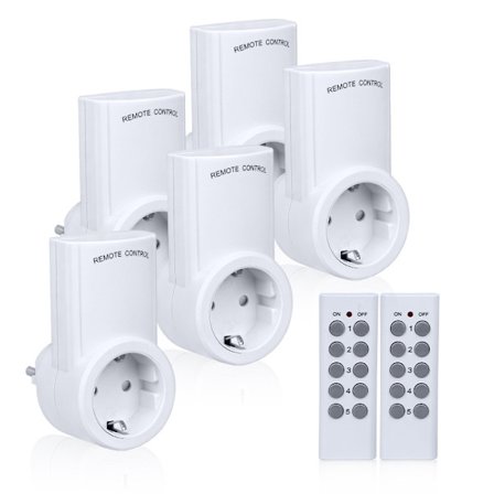 Stikkontakt - Europæisk standard 9938G fjernbetjening stikkontakt fjernbetjening afbryder stikkontakt læring stikkontakt fjernbetjening stikkontakt