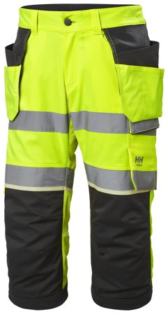 Helly Hansen Workwear 77518-369 Piratbukse Hi-Vis gul Hi-Vis gul, Klær