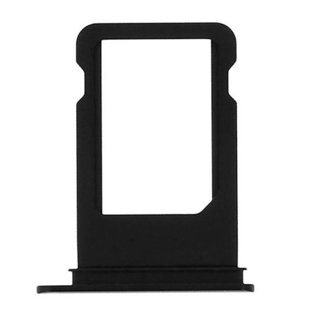 Tiroir för Nano Sim-kort - Apple - iPhone 7 - Svart - Viktig ersättning - Smartphoneanvändning