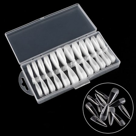 240 stk. falske negle ultratynde STILETTO STILETTO