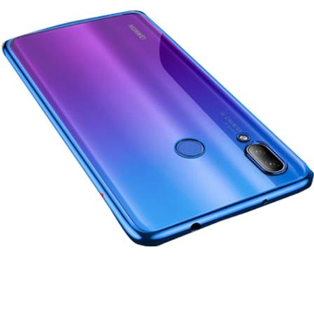 Stilig profesjonelt silikondeksel - Huawei P Smart 2019 Blå