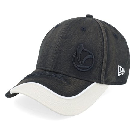 New Era - Motor Black adjustable Czapka Z Daszkiem - Vespa Distressed 9FORTY Washed Black/Stone Adjustable @ Hatstore