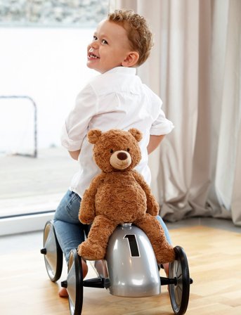 Teddykompaniet Teddy Teddybear In Giftbox - Brown - H:30CM