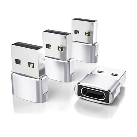 USB till USB C-adapter, USBC hona till A hane OTG-laddare typ C-omvandlare för Apple Watch Ultra iWatch 7 8 9 10, iPhone , Plus Pro Max, AirPods 3