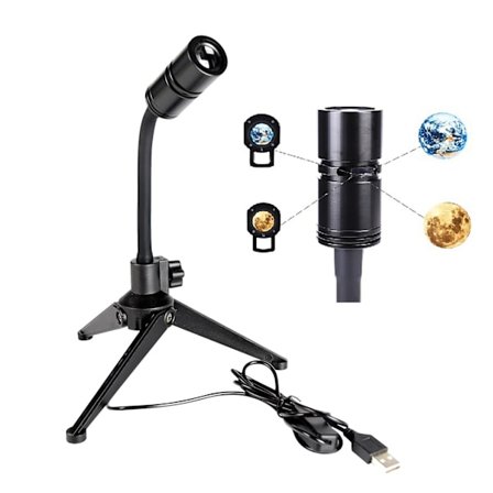 USB plug-in måne måne lampa jord projektionslampa sovrum hem foto kreativ atmosfär barns nattlampa