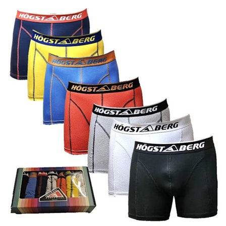 Kalsonger, Högstaberg Boxer Shorts, Herr , bomullkalsonger - 7 Pack