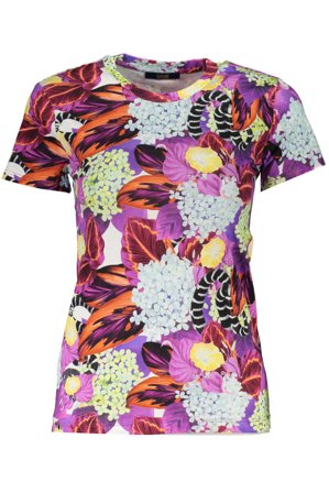 Cavalli Class T-shirt Maniche Corte Donna Viola