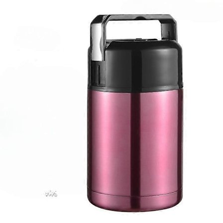 Stor Kapacitet 800ML/1000ML Matlåda Portabel Rostfritt Stål Mat Soppbehållare Vakuumflaskor