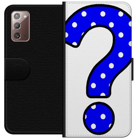 Yhteensopiva Lompakkokotelo Samsung Galaxy Note20 Kysymysmerkki Fyndiq ja CDON