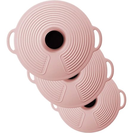 Silikonikannet kattiloille ja paistinpannuille, uudelleenkäytettävät silikonikannet kulhoille ja ruoan säilytykseen