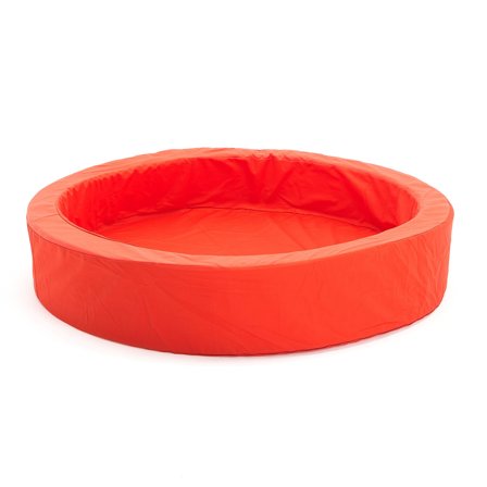 Runde Schaumstoffbox VIKTOR, rot