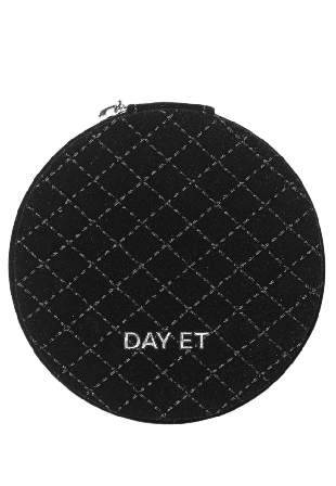 DAY ET Z Q Jewelry Zip Round Väskor & plånböcker Dam Svart ONESIZE