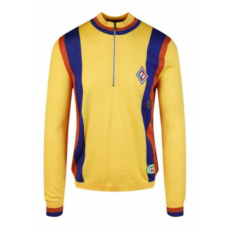 Gucci, Shirts Żółty, Mężczyzna, Rozmiar: S