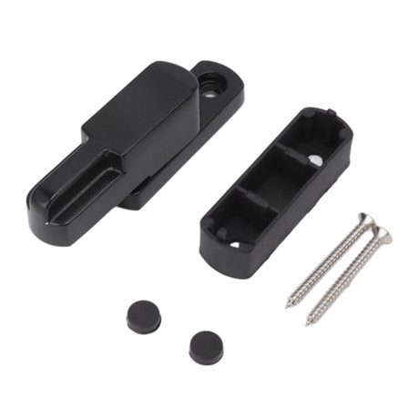 Ikkunan kahva lukko Alumiiniseos T-tyyppi Liukuva ikkuna Ikkunan lukko Lapsille turvallinen turvalukko Koti turvallisuus Musta