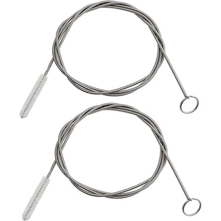 2-pakning 152 cm lang piperenser fleksibel rengjøringsbørste for rør, kjøleskapsrengjøring [D]