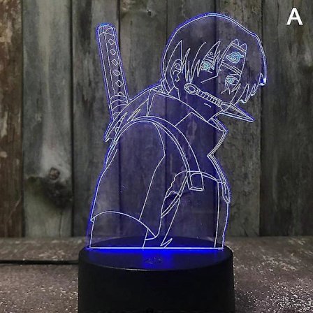 3D LED Digital Klokke Veggdekorasjon Glødende Nattmodus Justerbar Elektronisk Bordklokke Veggklokke Dekorasjon Stue LED Klokke - FARGE: Oransje