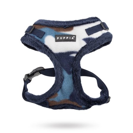 Puppia - Corporal Blue Camo - Fôret Hundesele - Klassiske hundeseler, step-in, jacket seler, trekkseler, vinterseler & Y-seler på Doggie.no - 