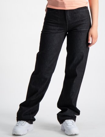 Calvin Klein HR WIDE LEG BLACK Svart Jeans Tjej - Kids Brand Store