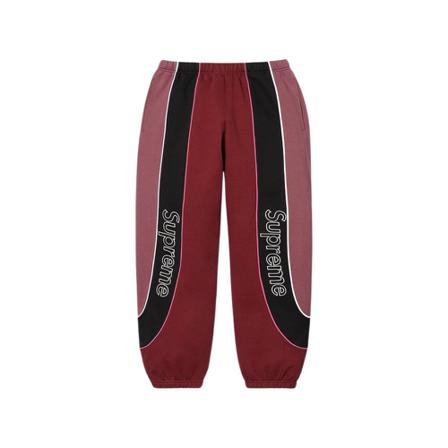 Supreme, Cropped Trousers Rood, Heren, Maat:M