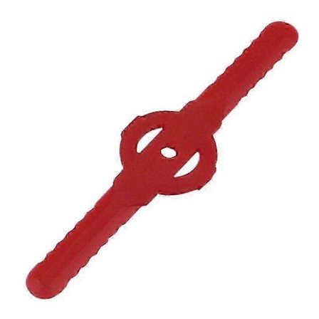 100 stk. plastik græstrimmerblade, 139 mm udskiftningsblade til haveklipper, ledningsfri plæneklipper skæreblade, tilbehør til plænetrimmer