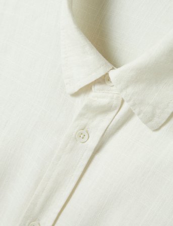 LMTD Nlnfinen Ss Shirt - White - 170-176