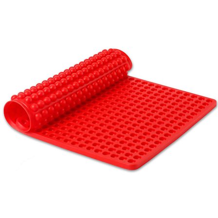 Høytemperatur silikon bakeunderlag non-stick oljefilter bakebrett