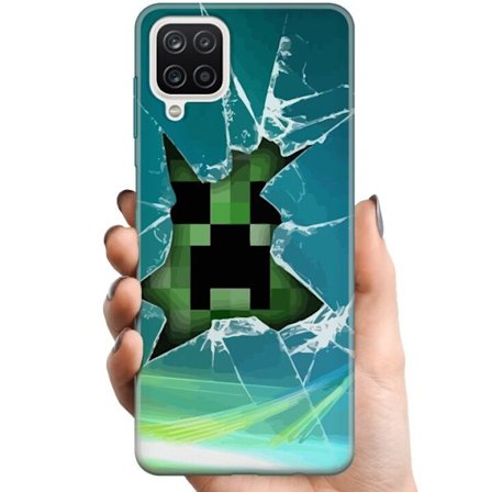 Yhteensopiva Puhelinkuori Samsung Galaxy A12 MineCraft