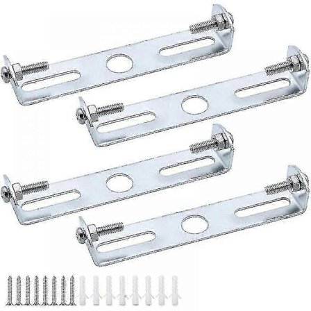[4 stk.] Loftlampebeslag 105mm Pendel Lampe Tilbehør Loft Lysekrone Loftlampe Bundplade Loftlampe Plader Pladeholder