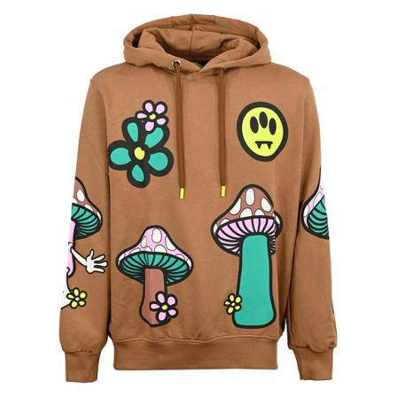 Barrow Hoodies Brun, Herre, Størrelse: XL