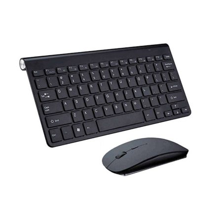2,4Ghz Mini Multimedia Tastatur Mus Combo Trådløst tastatur og mussett for bærbar PC Bærbar Stasjonær PC Lettvekt