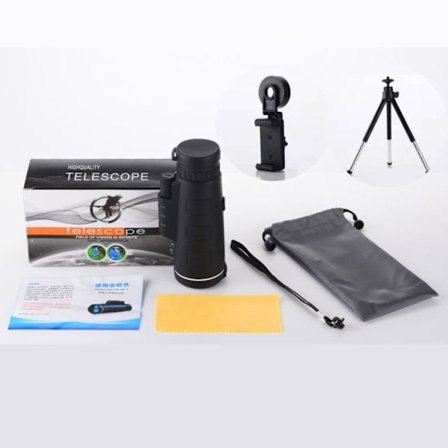 Monokulært teleskop-kikkert SOM VIST SOM VIST